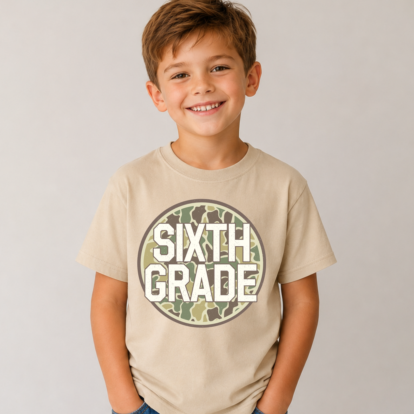 Camo Grade Level Tee (Youth)