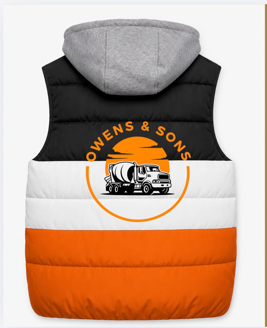 Owen’s Construction Puffer Vest
