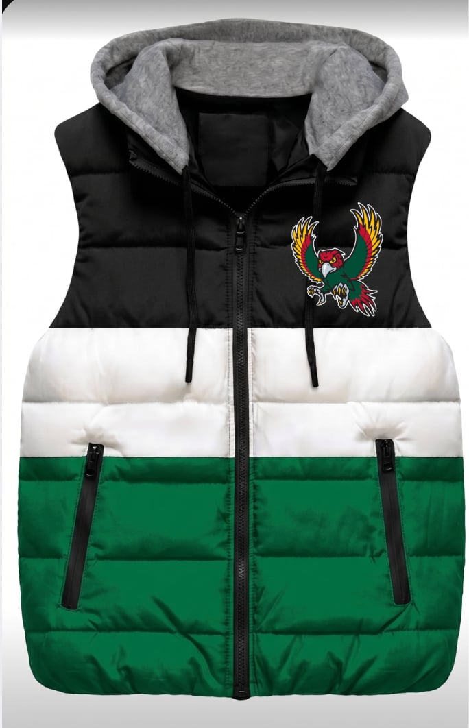 Lawrence Free State Firebirds Puffer Vest