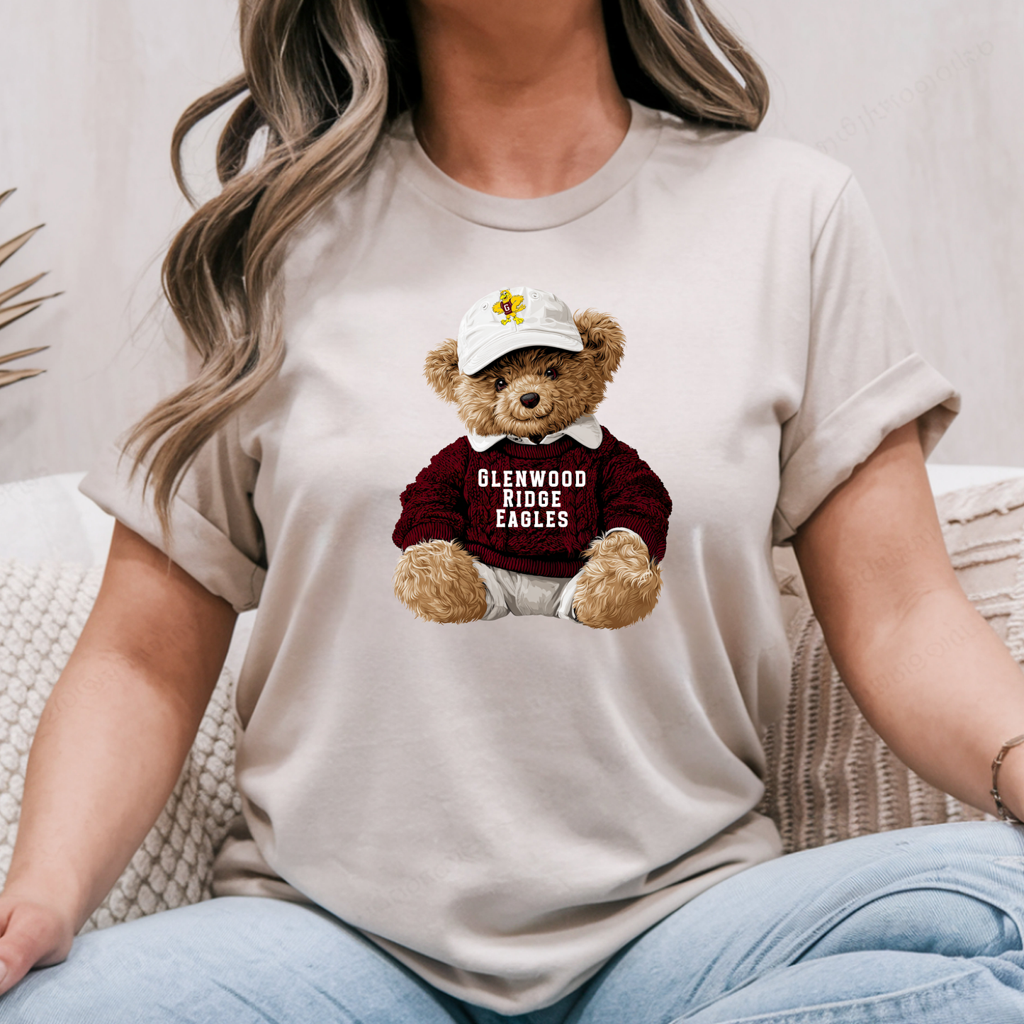 Preppy Bear GRE Eagles Tee