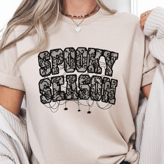 Lace Spooky Season Tee