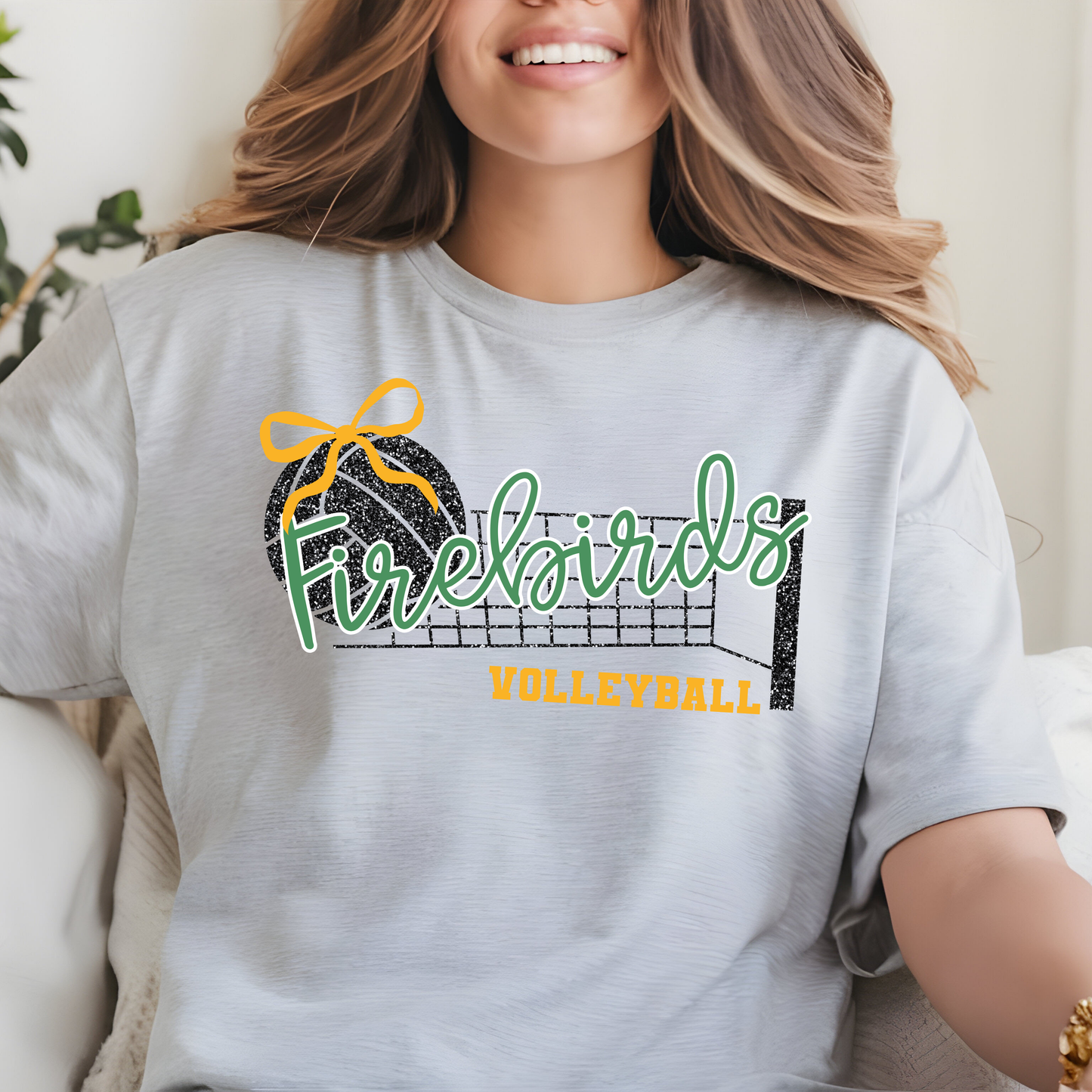 Firebirds Volleyball Net Tee