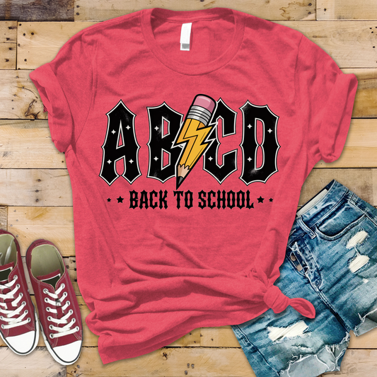 ABCD Back To School T-Shirt