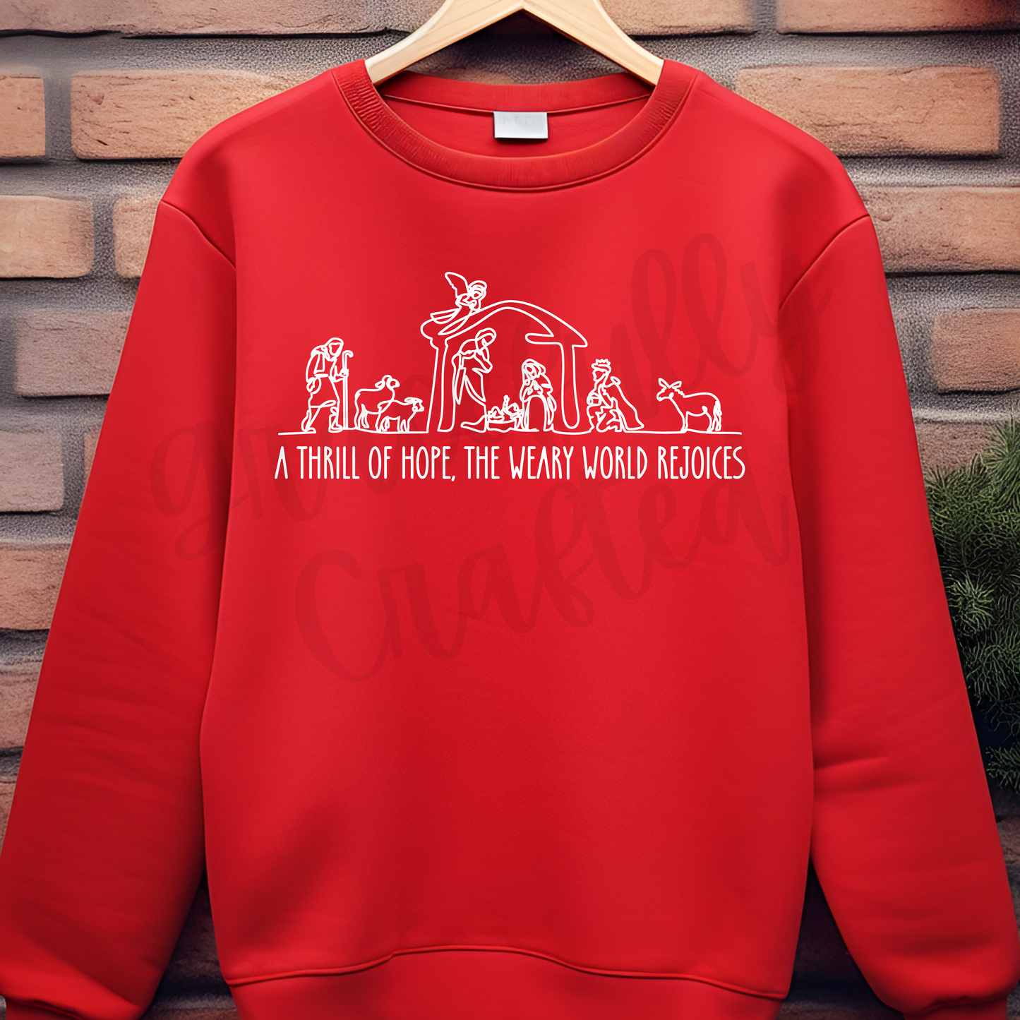 A Thrill of Hope Tee or Crewneck (Copy)