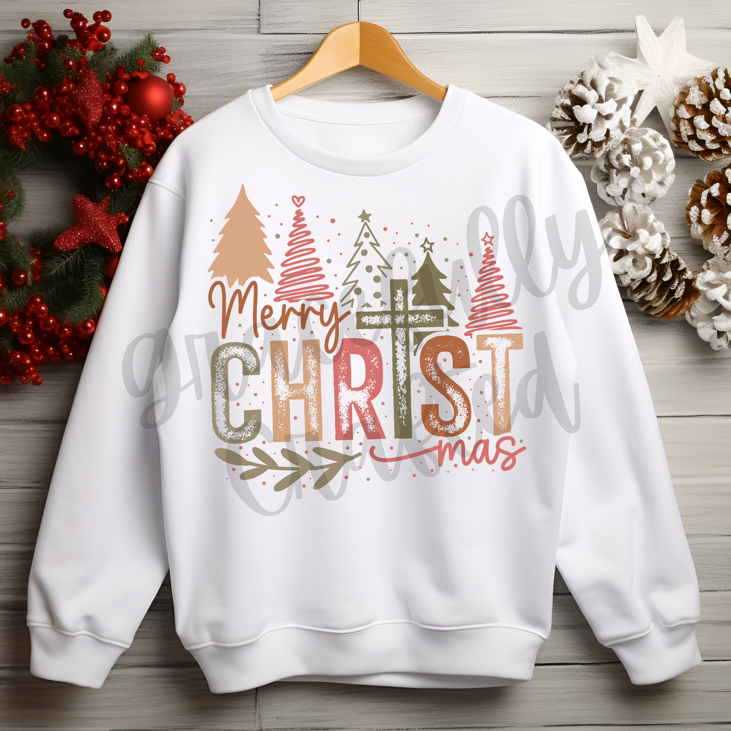 Merry CHRISTmas Crewneck