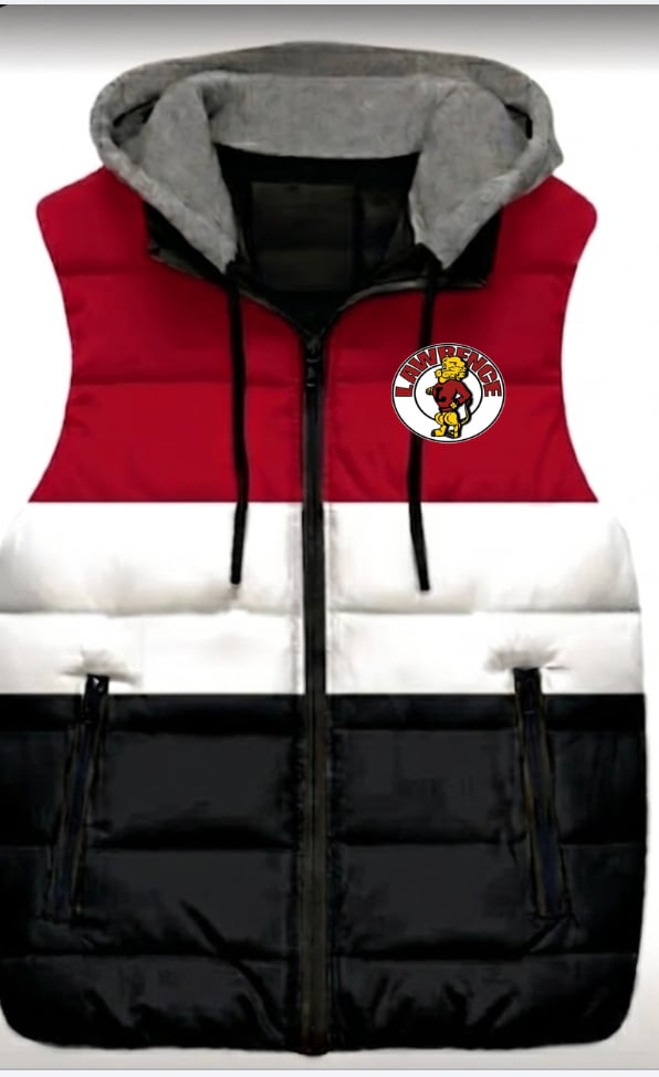 Lawrence High School Chesty Lions Puffer Vest