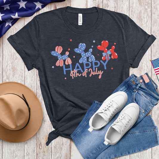 Patriotic Balloon Dogs