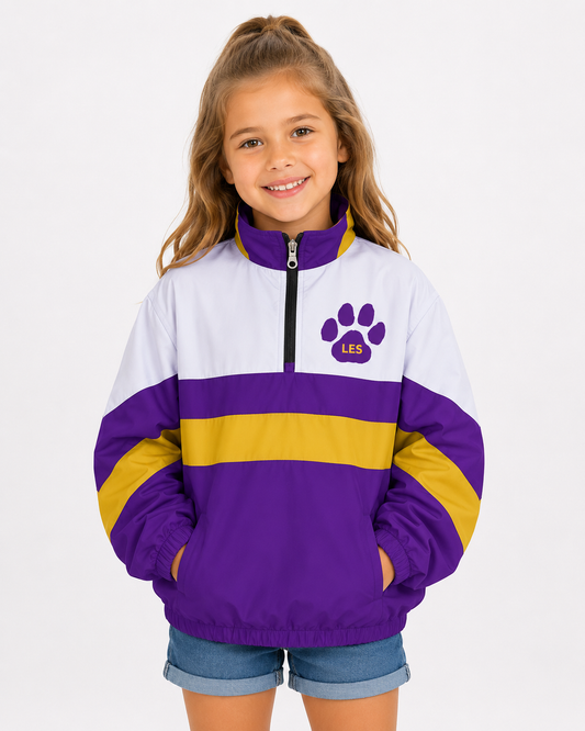 Linwood Elementary School Bulldogs Windbreaker