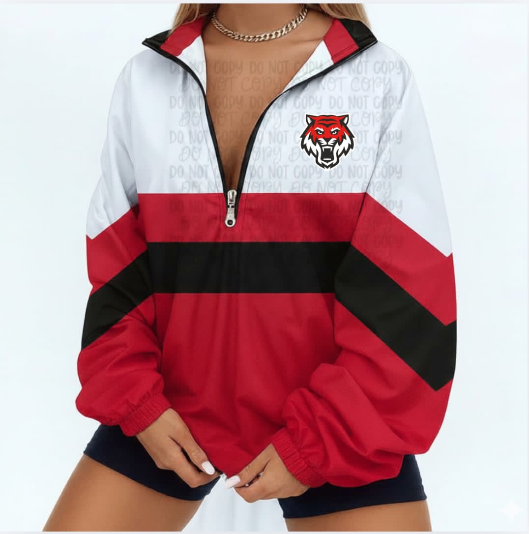 Jeff West Tigers Windbreaker