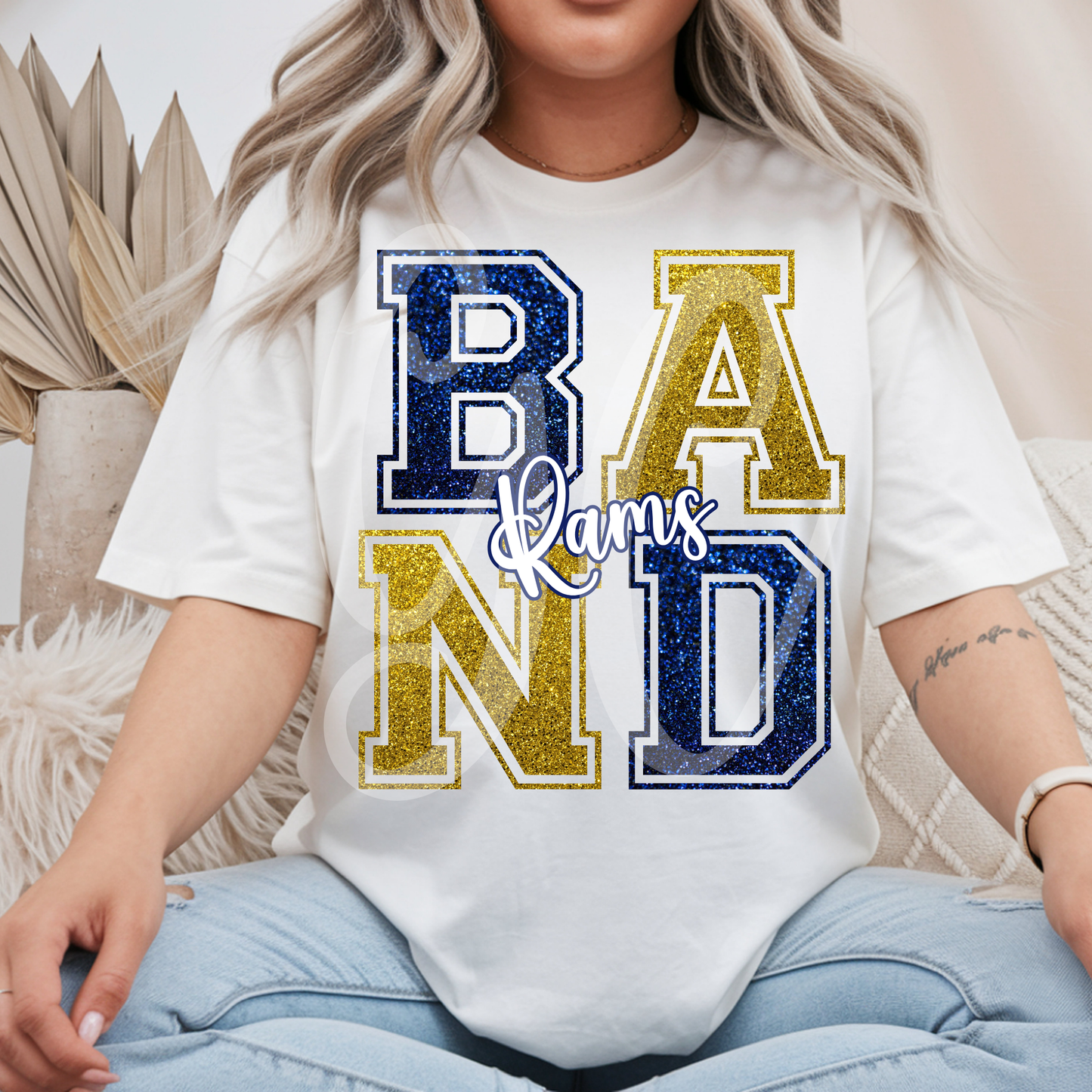 BAND Rams Natural Tee