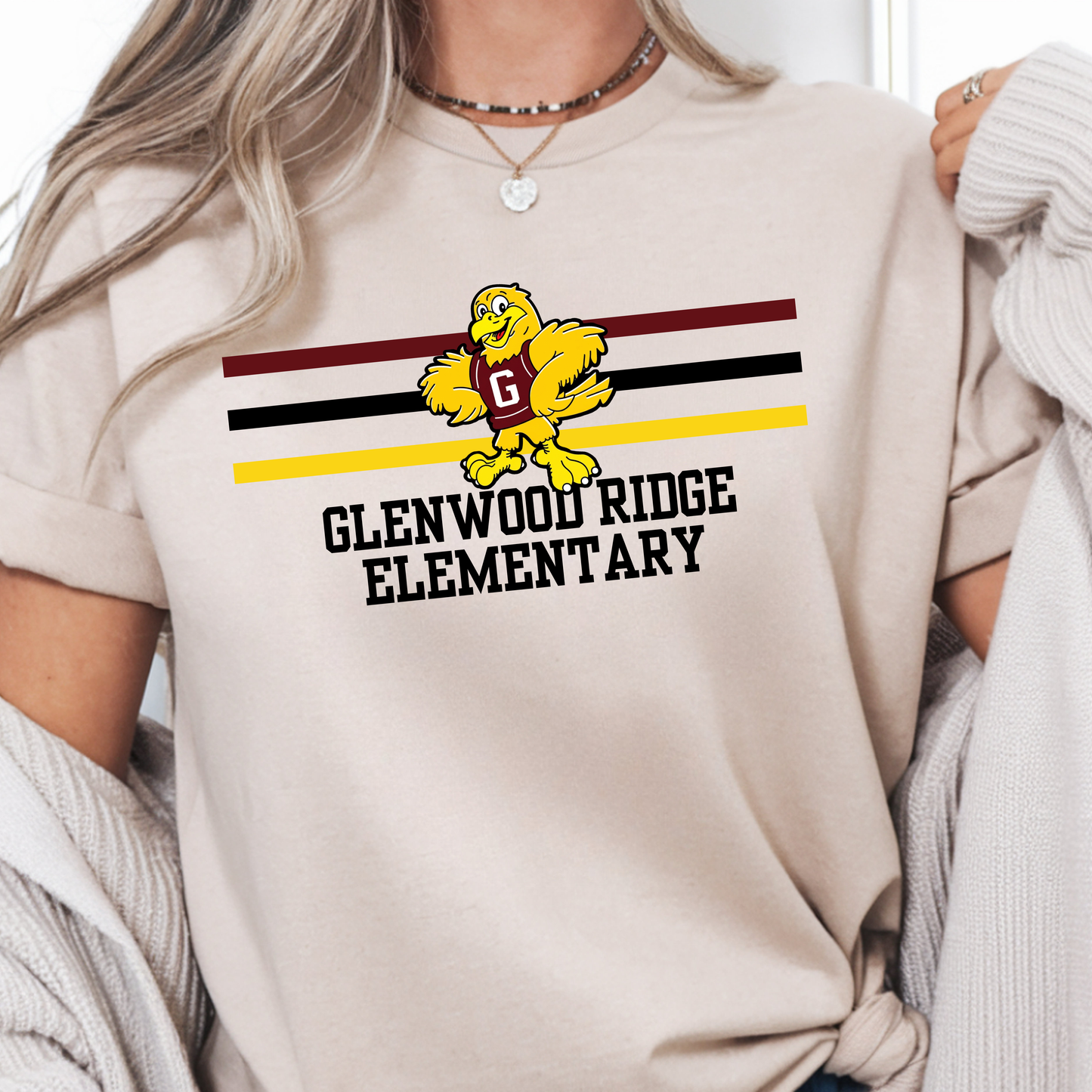 Glenwood Ridge Eagles Retro Tee