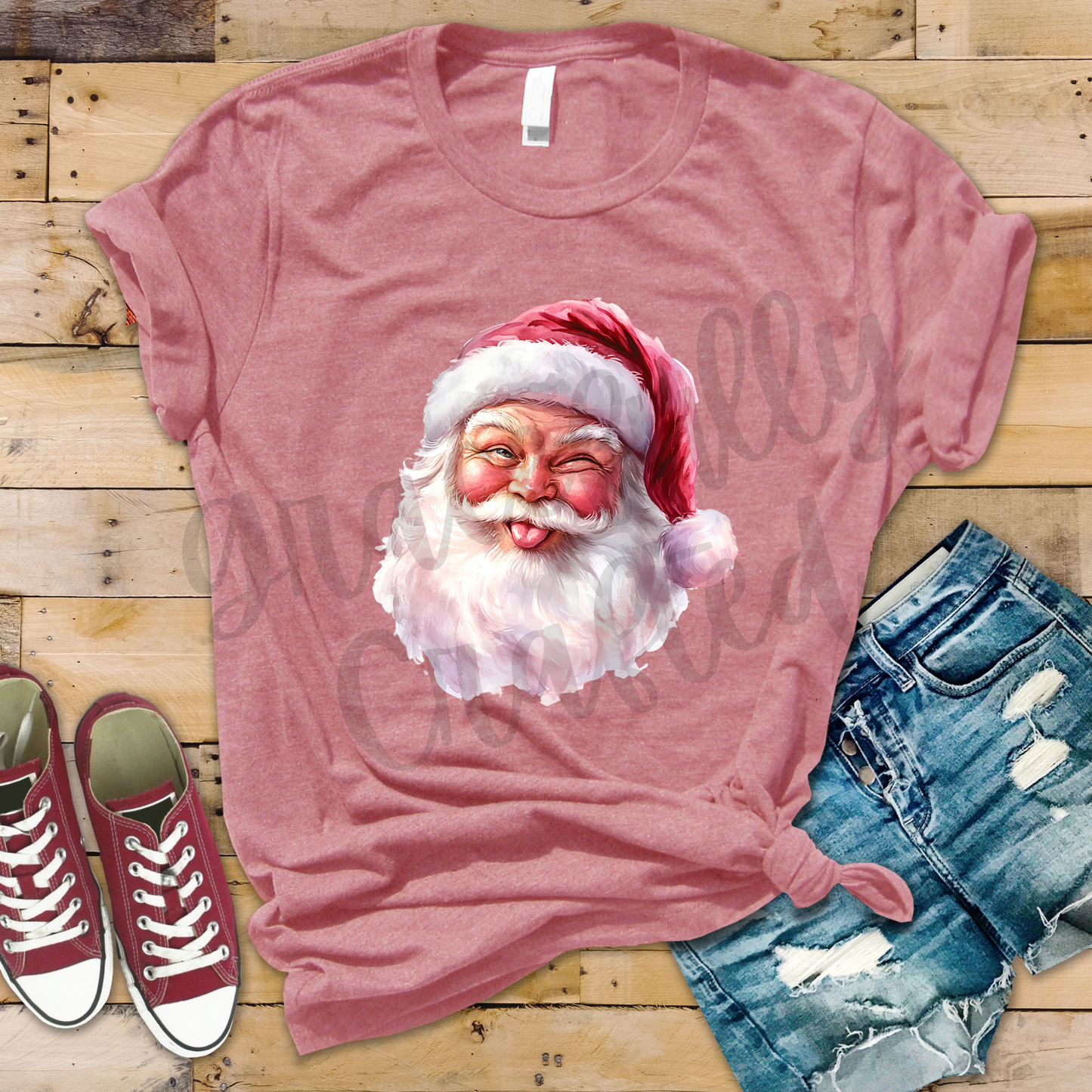 Silly Santa Tee or Crewneck