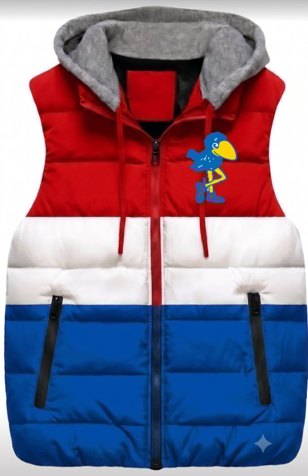 Vintage Big Jay Puffer Vest