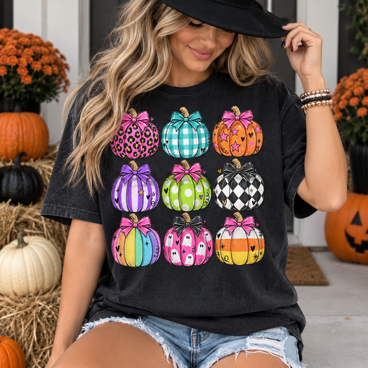 Colorful Pumpkins (PJ)