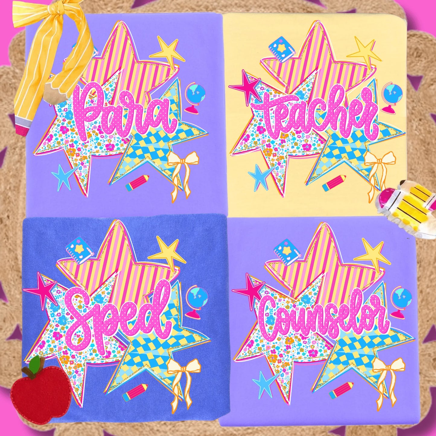 Education Profession Stars Tee