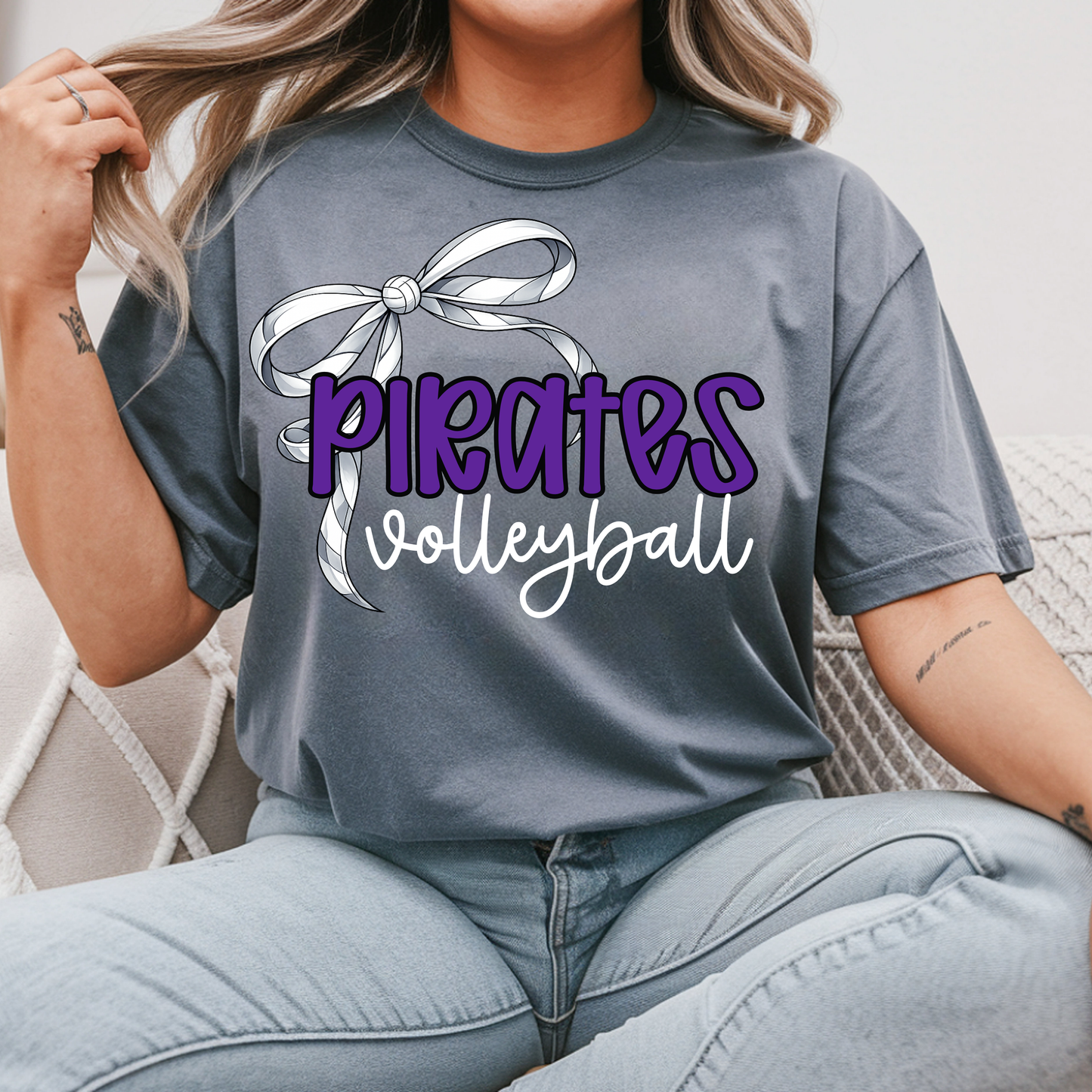 Pirates Volleyball Bow