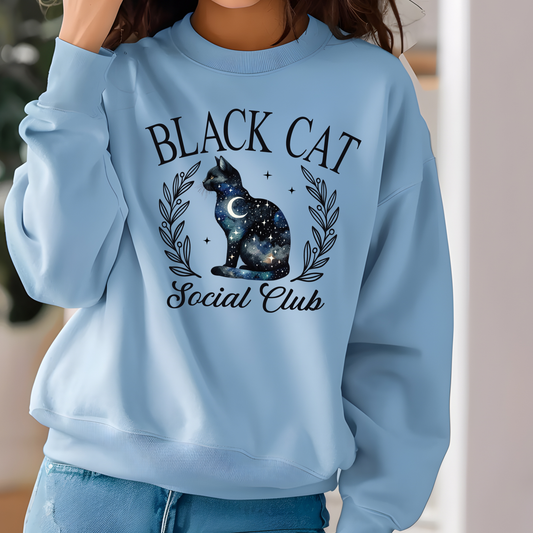 Black Cat Social Club Crewneck