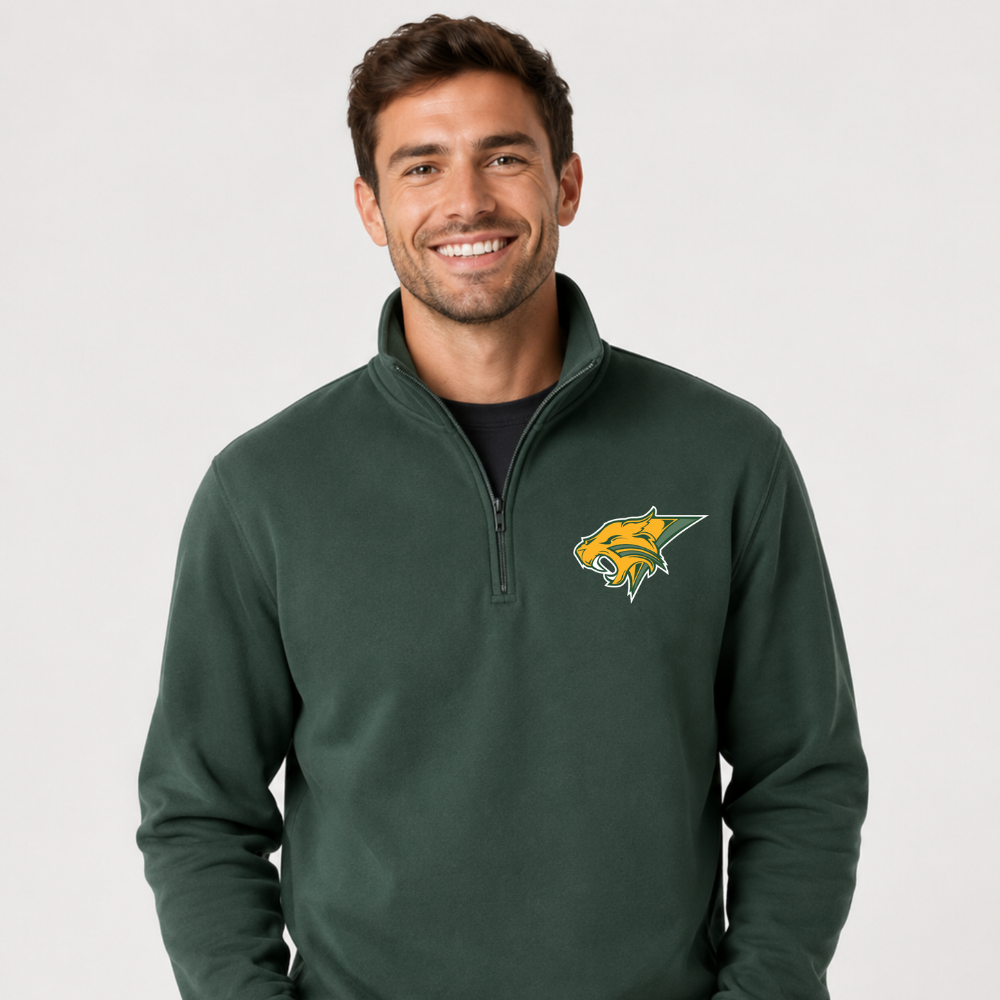 Bobcat Midweight Quarter-Zip Pullover