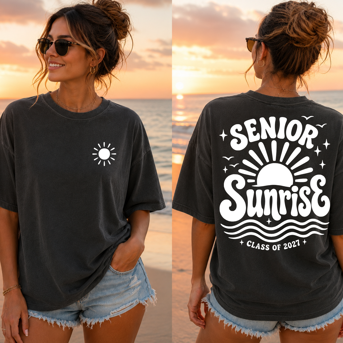 Senior Sunrise Tee Front/Back