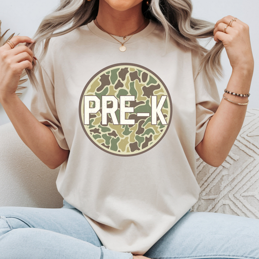 Camo Grade Level Tee (Adult)
