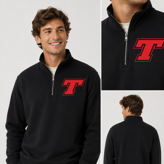 Tonganoxie Chieftains Midweight Quarter-Zip Pullover