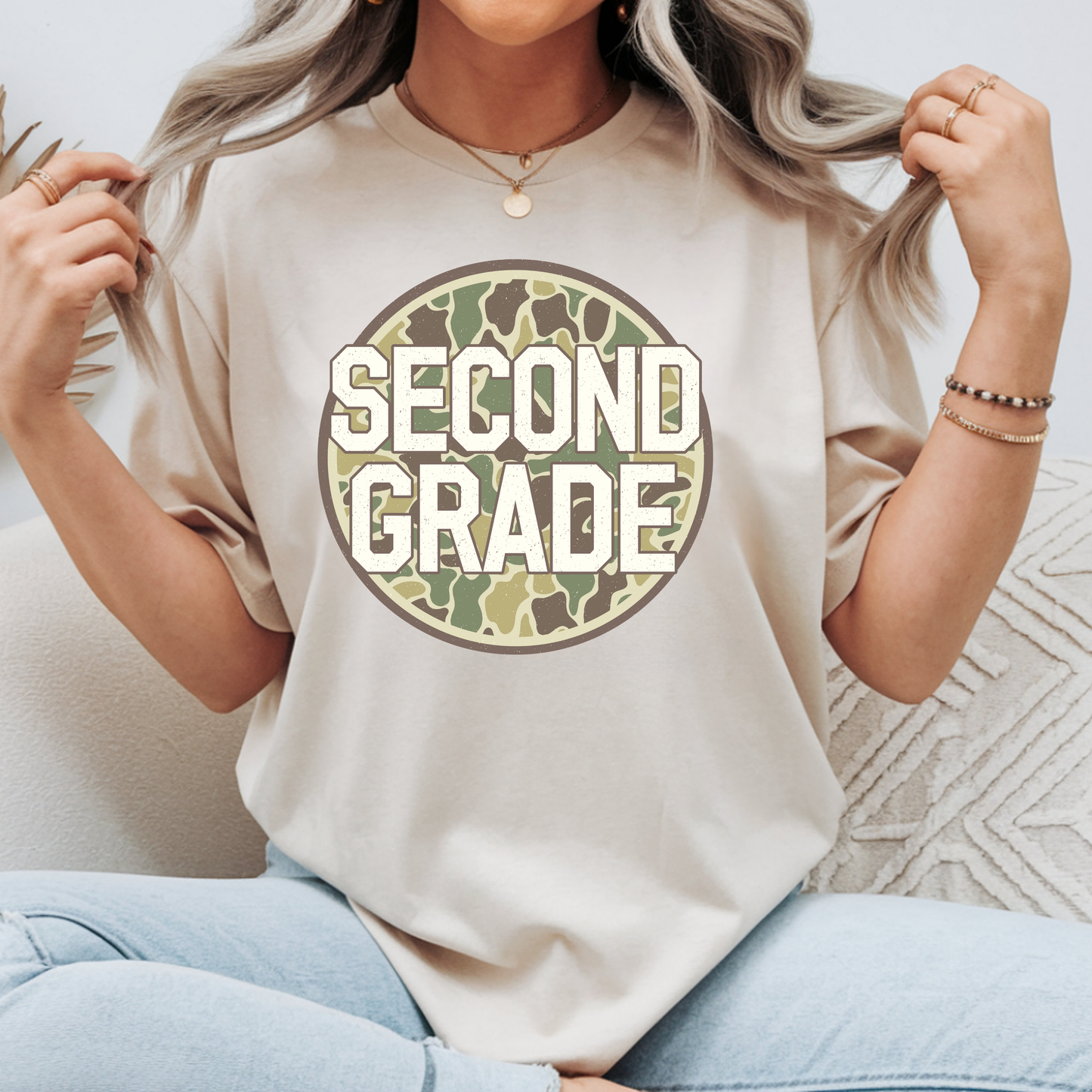 Camo Grade Level Tee (Adult)