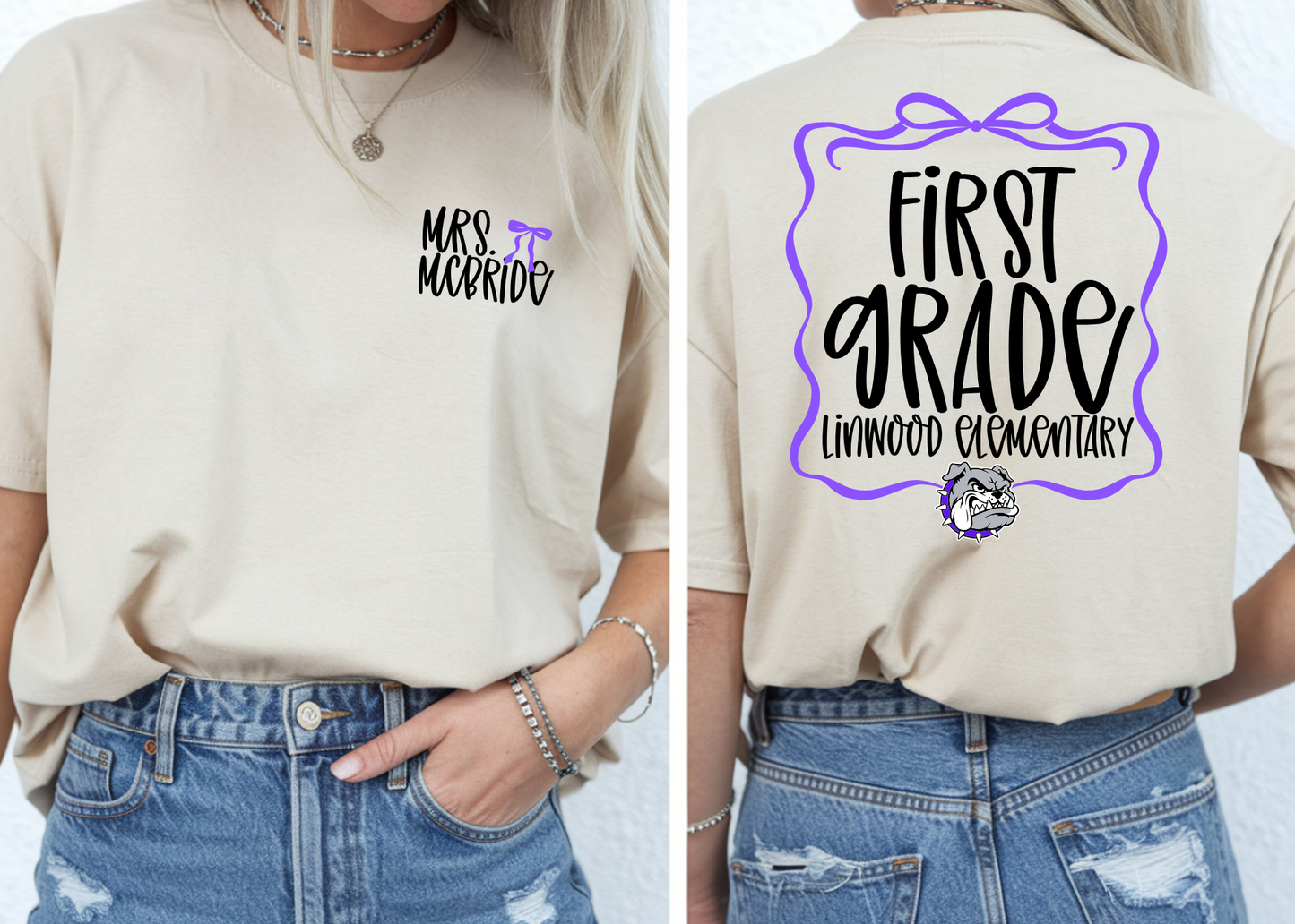 Bow Grade Level Tee/Speciality (Personalize)