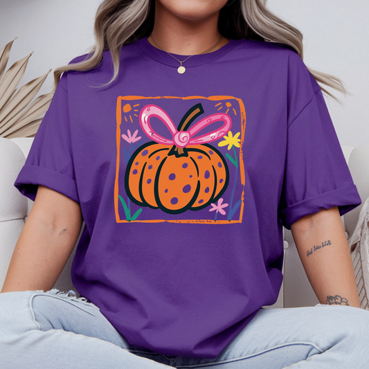 Pumpkin Square Tee