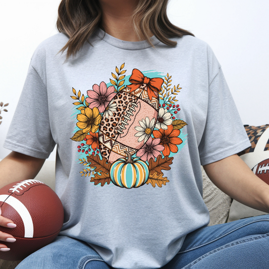 Trendy Fall Football Tee