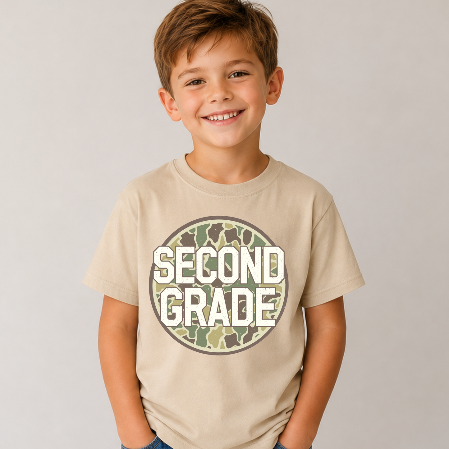 Camo Grade Level Tee (Youth)