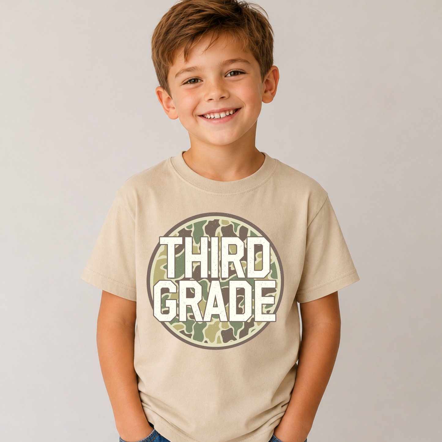 Camo Grade Level Tee (Youth)