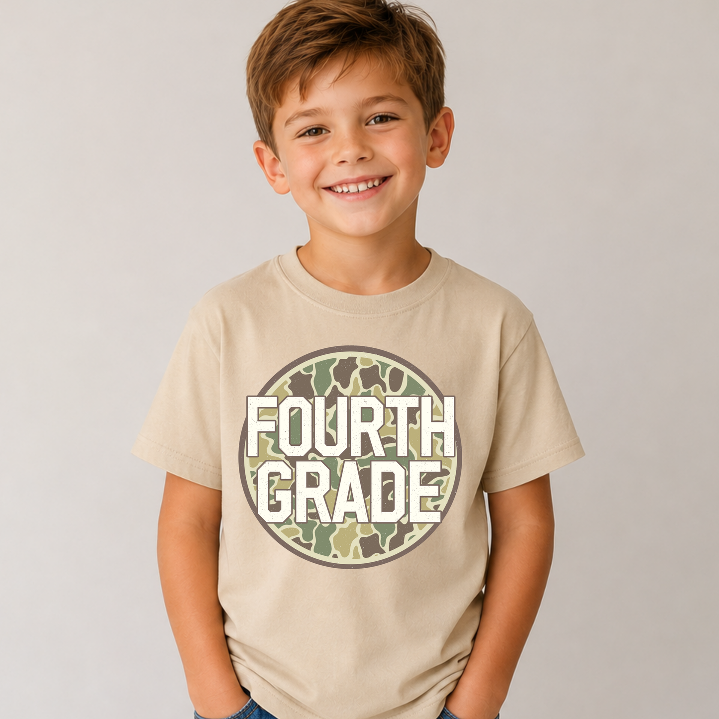 Camo Grade Level Tee (Youth)