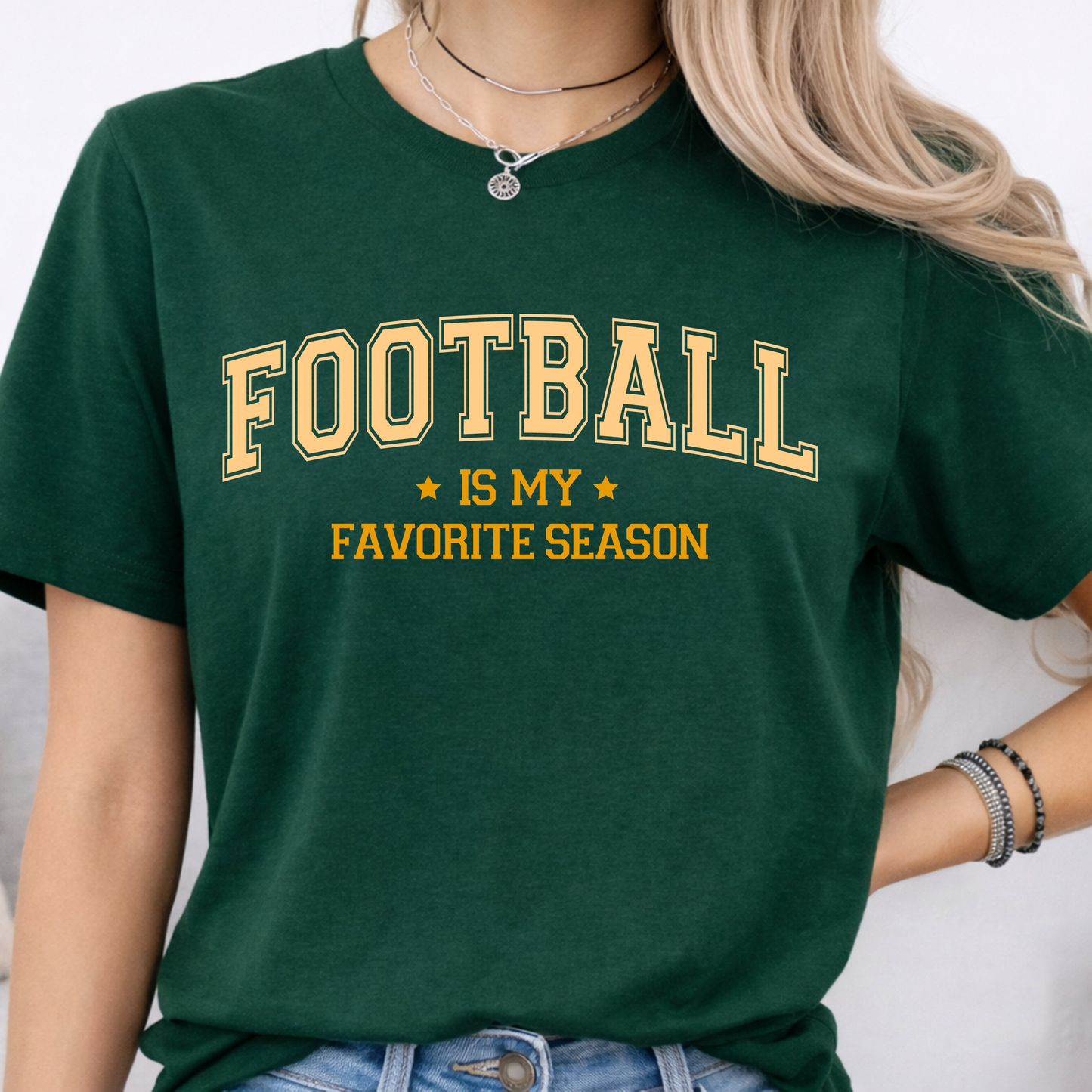 Football is My Favorite Season Tee