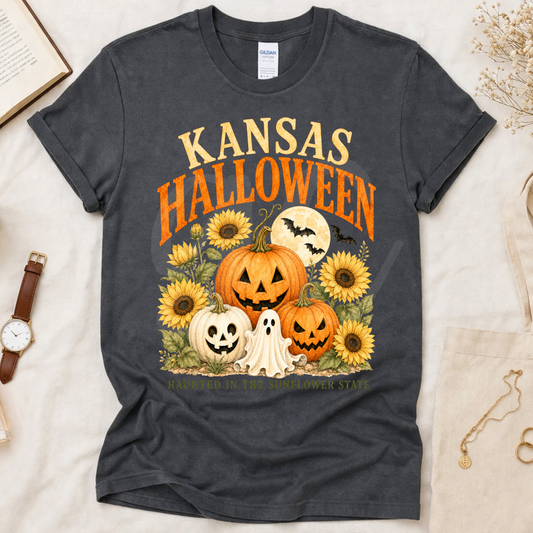 State Halloween Tee (click your state!)