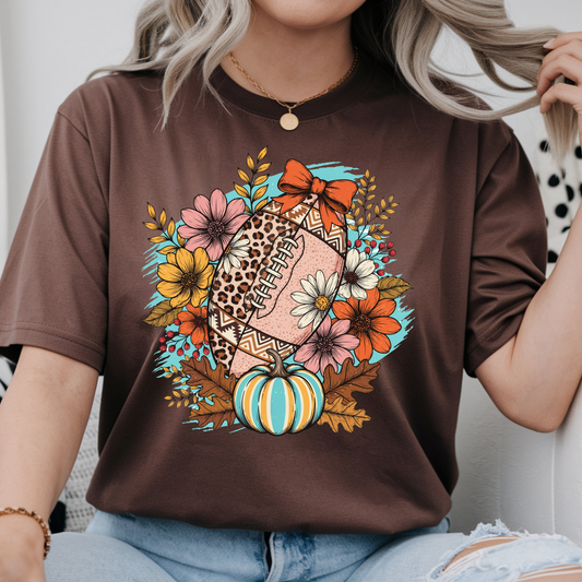 Trendy Fall Football Tee