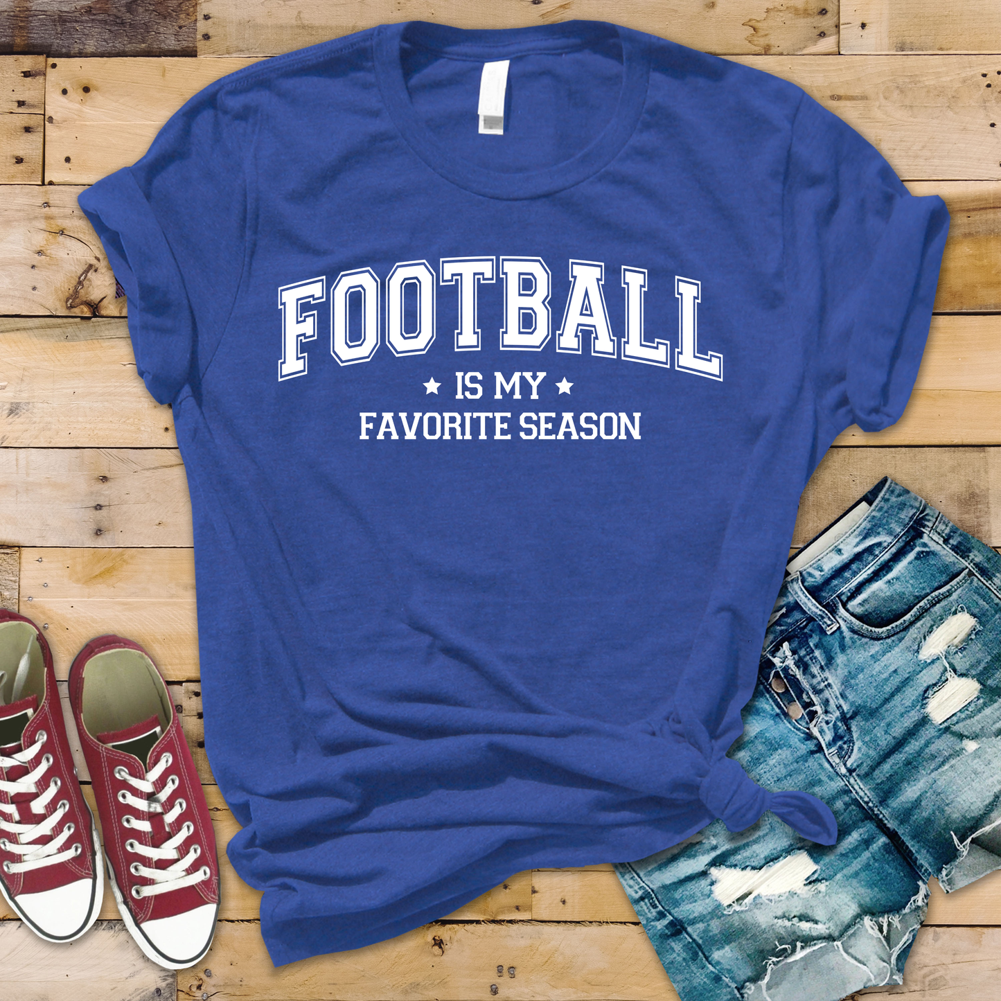 Football is My Favorite Season Tee