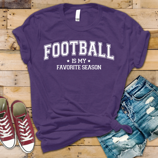 Football is My Favorite Season Tee