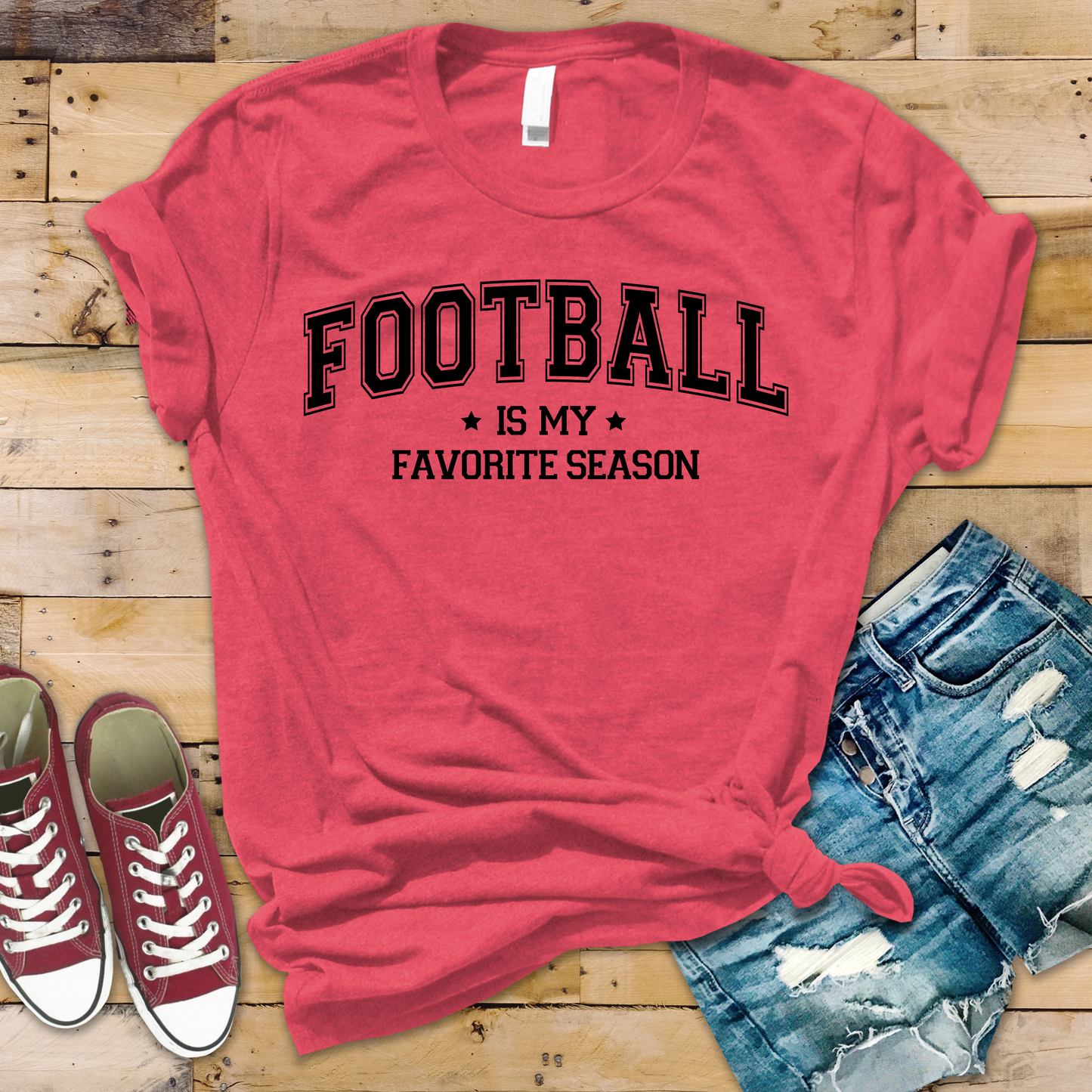 Football is My Favorite Season Tee