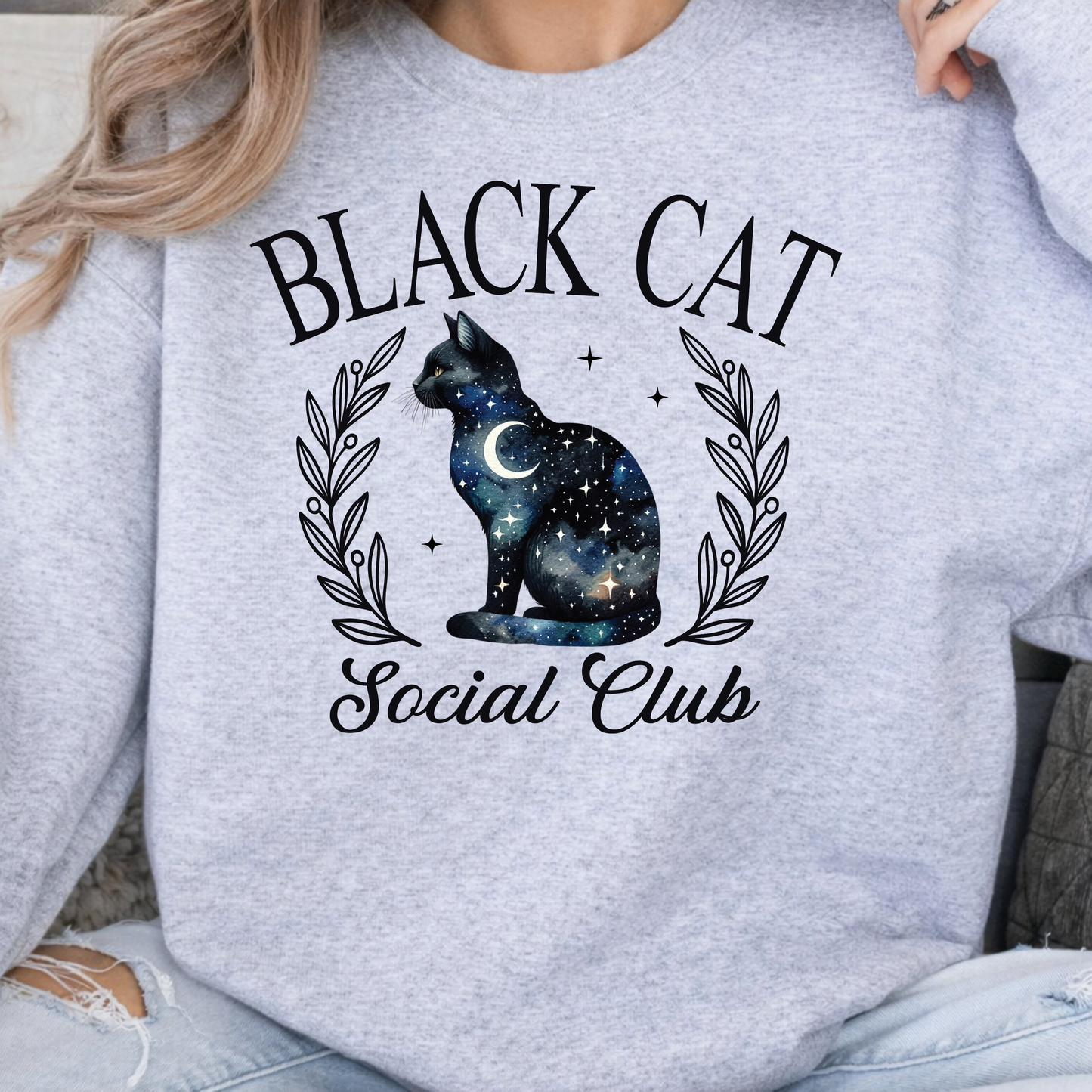 Black Cat Social Club Crewneck