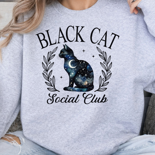 Black Cat Social Club Crewneck