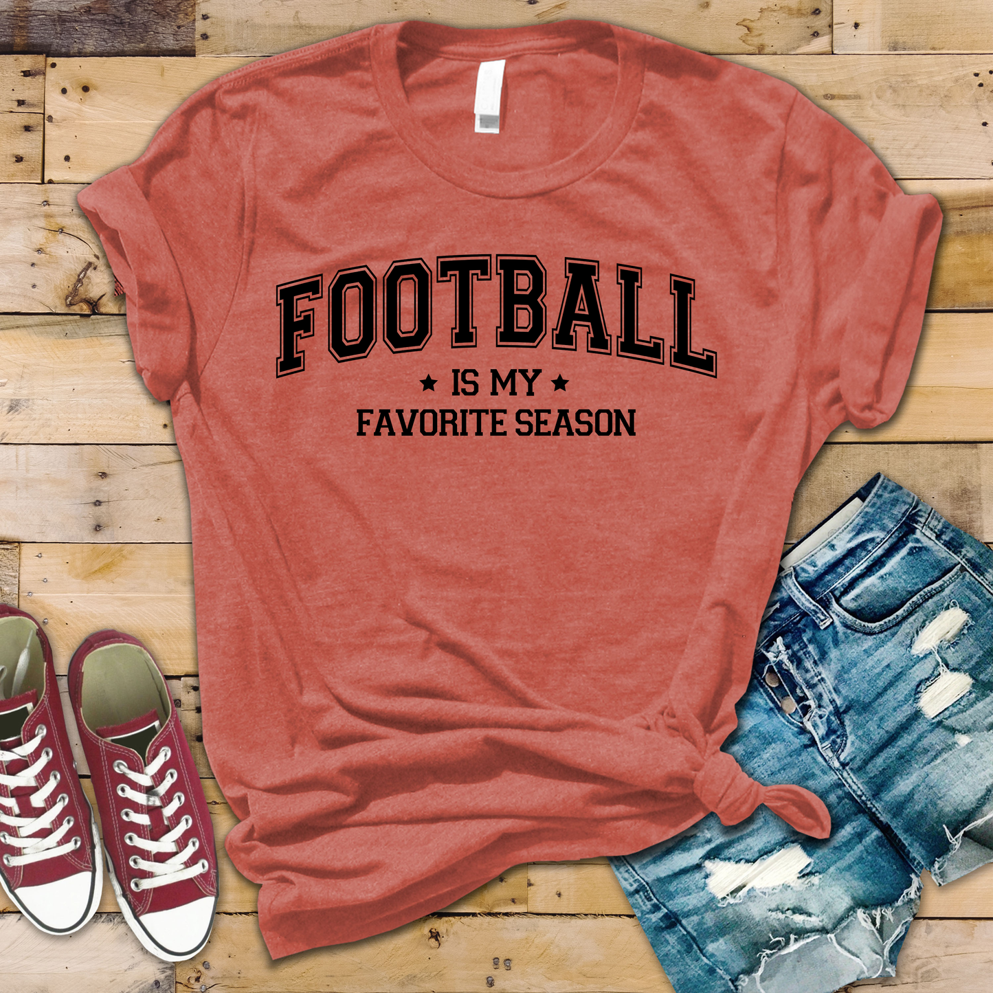 Football is My Favorite Season Tee