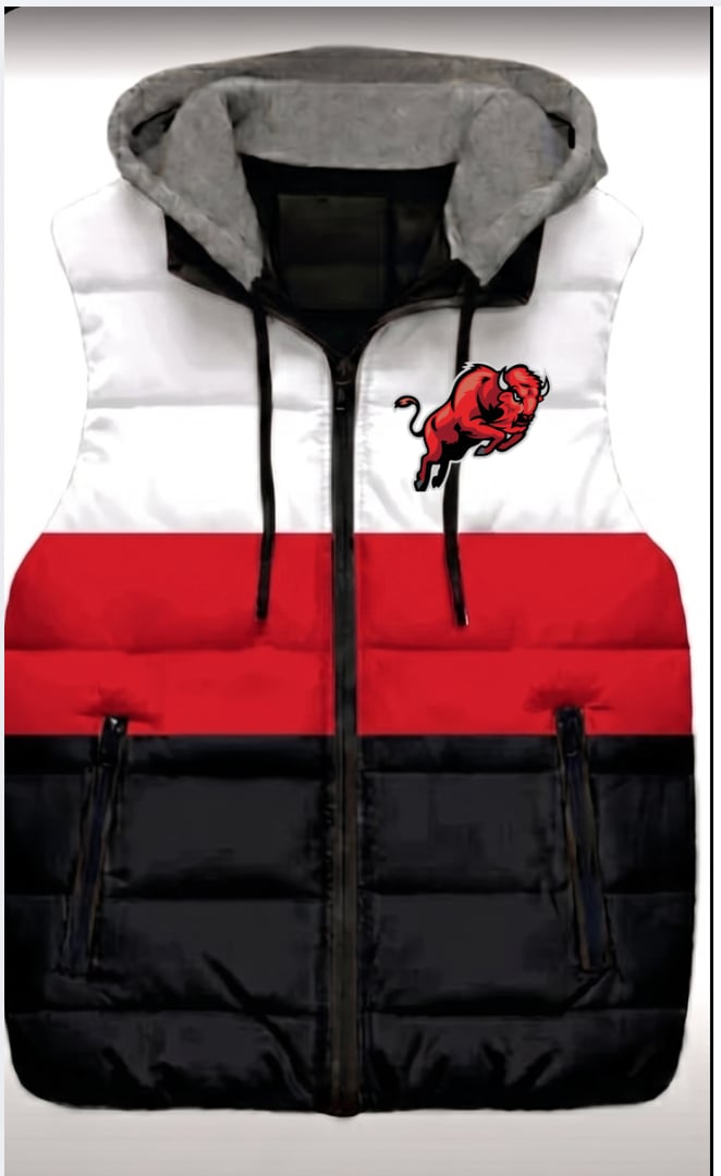 Shawnee Mission North Bison Puffer Vest