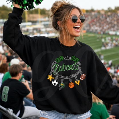 Basehor-Linwood Charm Bracelet Tee or Crewneck