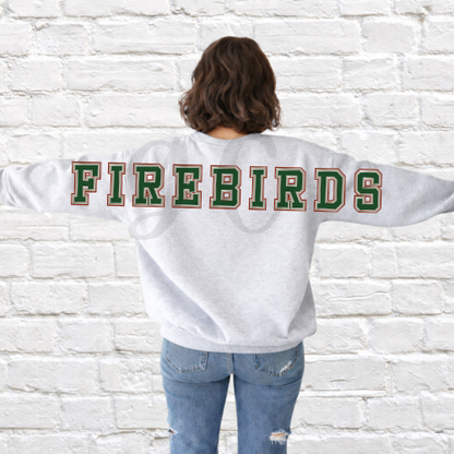 Lawrence Free State Oversized Mascot Crewneck