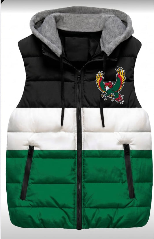 Lawrence Free State Firebirds Puffer Vest