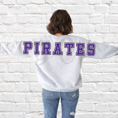 Piper High School Oversized Mascot Crewneck