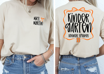 Bow Grade Level Tee/Speciality (Personalize)
