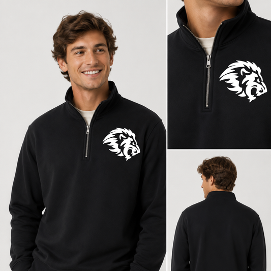 Lansing Lions Midweight Quarter-Zip Pullover