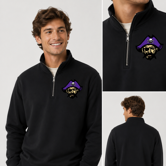 Piper Pirates Midweight Quarter-Zip Pullover