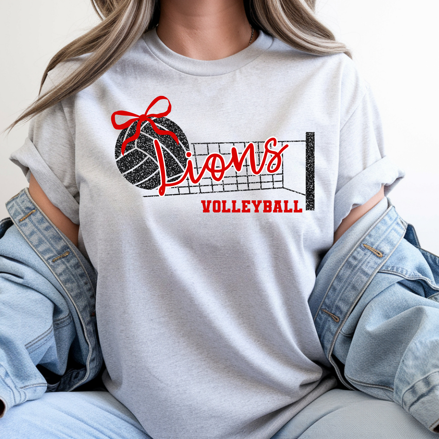 Lions Volleyball Net Tee